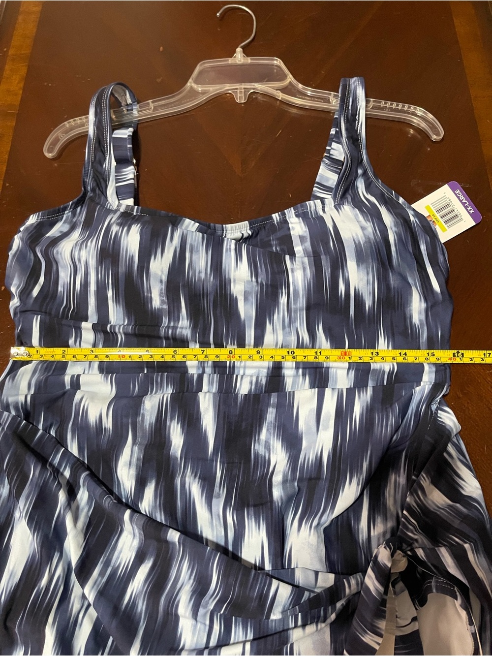 Anne Cole One piece swimsuit with attached skirt NWT - Picture 7 of 8